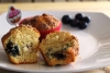 Muffins με μύρτιλα