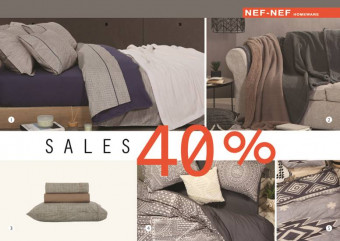 Εκπτώσεις -40% και -50% by NEF-NEF Homeware